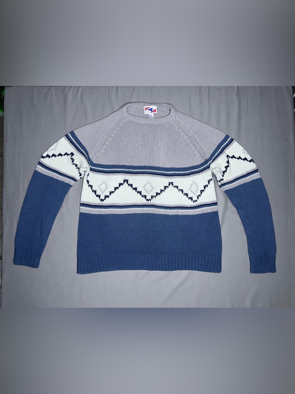 Down Hill Vintage Ski Sweater Size XL